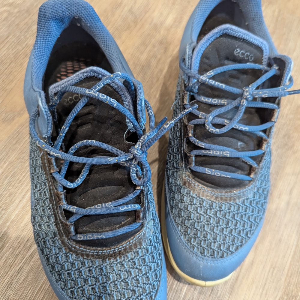 Ecco Blue Sneakers